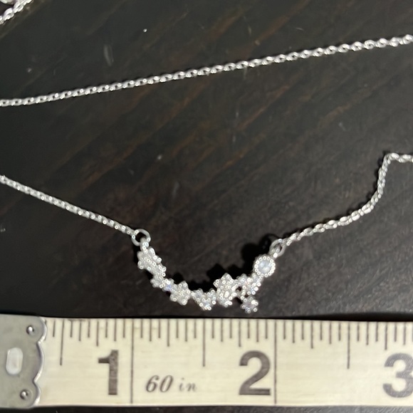 .925 sterling silver and CZ necklace - Picture 4 of 4